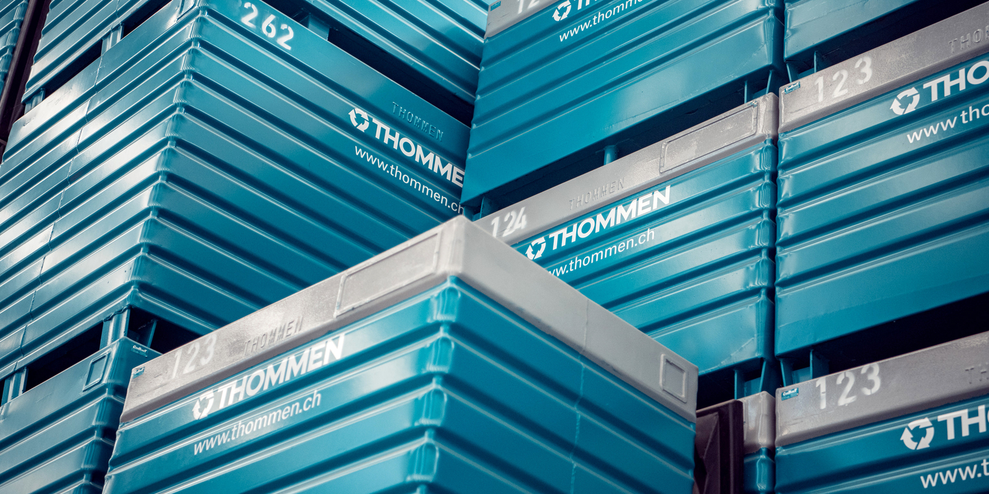 Thommenlogo Behaelter