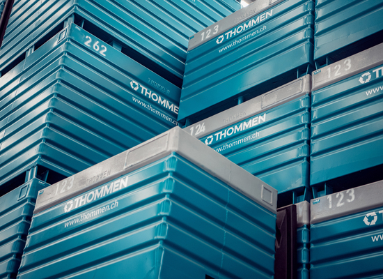 Thommenlogo Behaelter